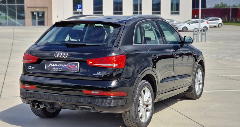 Audi Q3 cena 75900 przebieg: 187000, rok produkcji 2015 z Wronki małe 742